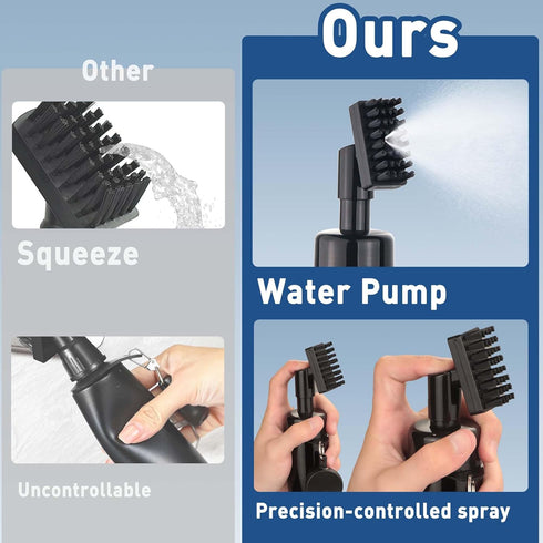 Golf Club Cleaner Brush with Spray Bottle, 5 Ounce Water Capacity, Essential Golf Accessories for Men