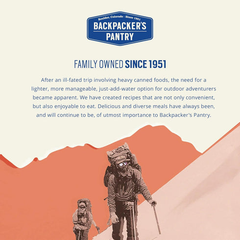 Backpacker's Backpacking 28g 1 Count Pantry Beef Bolognese | Freeze Dried & Camping Food - Emergency Food - Protein