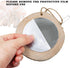 3.1 Inches Hermit Crab Mirror Toy, Reptile Mirror Toy for Small Animal Cage Tank Decor, Suitable for Hermit Crab
