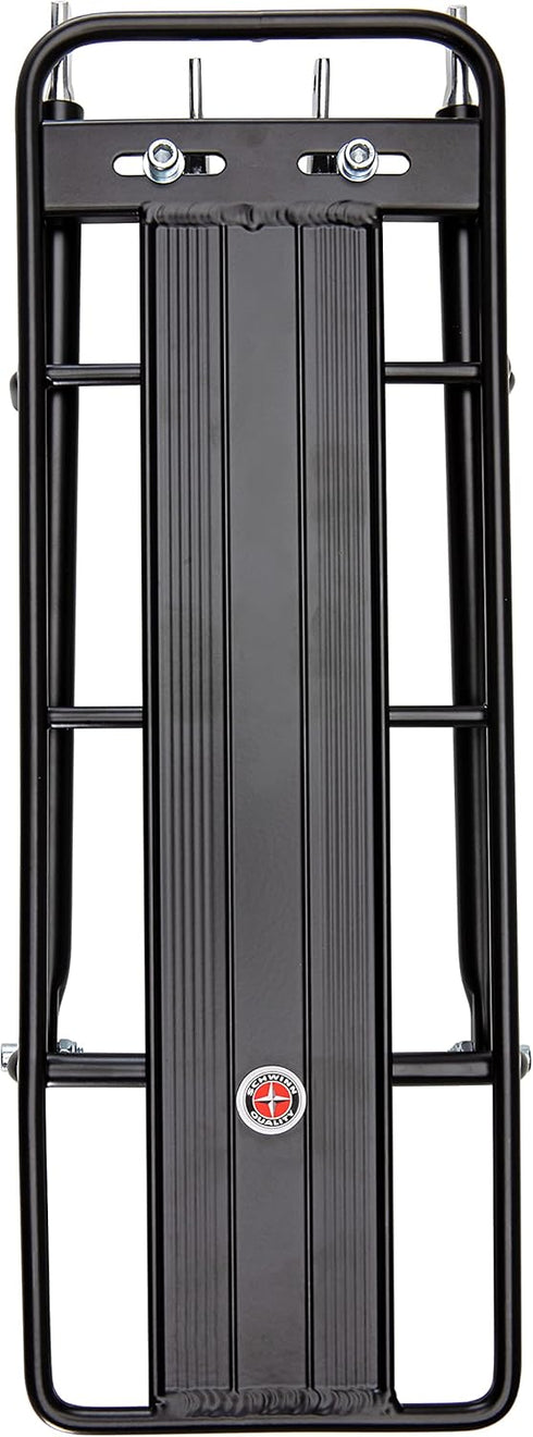 Schwinn Bike Rear Rack, Lightweight Compact Design, Holds Up to 20 or 26 lbs, Fits Most Adult Bike Frames