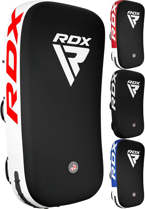 RDX Muay Thai Pad for Training, Curved Kickboxing kicking strike Shield, Coaching