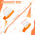 100 Count 10 Potchen Dog Toothbrush Bulk Dual Headed Pet Toothbrush Kit Soft Bristles Long Handle Double Sided for Dog