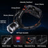 LED Rechargeable Headlamp, 900000 Lumens, 5 Modes, IPX7 Waterproof, Adjustable for Outdoor Activities