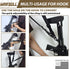 Quick Adjust 2 Point Rifle Sling with HK Hook, Soft Shoulder Pad, Traditional Sling for Rifle, Shotgun, Camera,