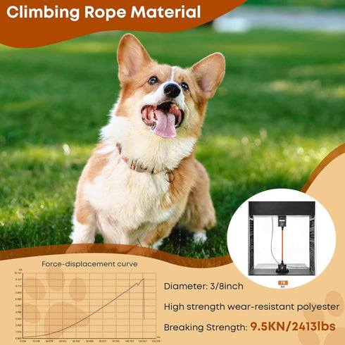 Long Dog Leash for Training 16FT/30FT/50FT/100FT, Reflective Heavy Duty Lead for Dogs Outside Walking