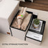 Dog Stairs, Dog Steps for High Beds 17.1" H, Folding Pet Stairs for Small Medium or Large Dogs with Storage for Bed and