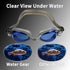 Water Gear Racer Anti-Fog Swimming Goggles, Great for Pool and Diving, Unisex