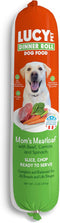 Lucy Pet Dinner Rolls - Mom's Meatloaf Beef with Carrots and Spinach, 4lb