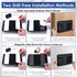 Gun Safe Door Organizer with Strong Adhesive Hook &Loop and Magnet Tape Two Way Mount, Elastic Gun Safe Pistol &Mag