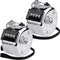 KTRIO Metal Handheld Tally Counter - 4-Digit Number Clicker for Coaching, Knitting, and Fishing