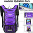Insulated Hydration Pack Backpack with 3L BPA Free Leak-Proof Water Bladder, Keeps Liquids Cool for Hiking, Running