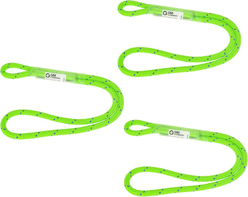 GM CLIMBING 6mm Prusik Cord, Pre-Sewn 12in Prusik Loop for Climbing, Arborist, Rescue