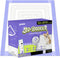ZOMISIA 3D-Barrier Puppy Pee Pads for Dogs, 12 Cups Absorb & Rise