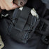 High Speed Gear Handcuff Taco Pouch - Universal Holster Fits Chain and Hinged Cuffs, Adjustable Belt Mount