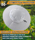 UPF50+ Men's Sun Hat by Home Prefer, Wide Brim Fishing Hat, Foldable UV Protection for Beach Gardening