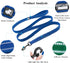 TRUE LOVE TLL2111 Reflective Dog Leash, Padded Puppy Walking Lead, 200cm Length, Black, M