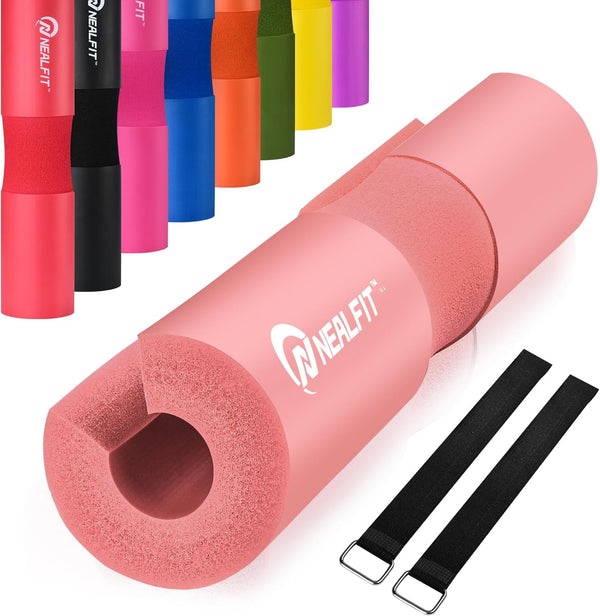 Squat Bar Pad, Barbell Pad for Squats, Great for Weightlifting, Lunges, and Hip Thrusts—Foam Sponge Pad