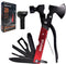 Multitool Camping Accessories, 14 in 1 Camping Kit with Axe, Hammer, Saw, Screwdrivers, Pliers, Unique Gifts for Men