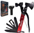 Multitool Camping Accessories, 14 in 1 Camping Kit with Axe, Hammer, Saw, Screwdrivers, Pliers, Unique Gifts for Men