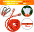 Outdoor Dog Bungee Tug Toy - Spring Pole Rope Tether for Aggressive Chewers, Interactive Solo Play for Large Dogs