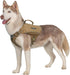 OneTigris Y-Shaped Dog Backpack - No Pull CAMLUS Dog Saddle Bag for Hiking Gear, Lightweight Dog Pack