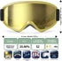 Ski Goggles, MAXJULI, Snowboard Goggles for Men Women, Anti-Fog HD Lens M7