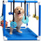 Race&Herd Puppy Play Gym, Dog Play Mat, 8 Bungee Straps Interactive Puppy
