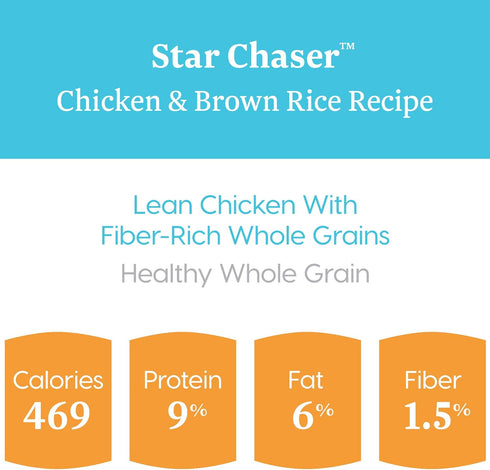 Solid Gold Canned Dog Food for Adult & Senior Dogs, Real Chicken & Whole Grains, Star Chaser High Calorie Wet Dog Food