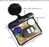Submersible Waterproof Wallet Surf Dry Car Key FOB Case Bag 2Pack Waterproof Pouch Holder For Key Credit Door Ship Card Cash ID Driver Fishing Hunting License(Black+Orange)