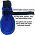 Dog Shoes Soft and Lightweight with Breathability - Set of 4 Size X-Large Blue for Spring Summer and Fall