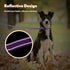 Silkfly 9 Sets Dog Collar and Leash Set, Reflective Nylon, Adjustable Dog Collar, Padded Handle, Walking Training