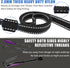 Strong Heavy Duty Dog Leash - 5ft Reflective Nylon with Soft Padded Double Handle for Large Medium Small Dogs