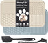 MateeyLife 2PCS Large Lick Mat for Dogs with Suction Cups, Slow Feeder
