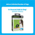 In-Ground Add-A-Dog Collar, Adjustable Waterproof Collar for Small Medium Large Dogs, 4 Static Correction Levels,