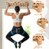 JolliLudo Climbing Hangboard Rock Climbing Fingerboard Gifts Portable Mounted Training Station Pull Up Bar Wooden Hand