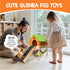 3 1 Hammock Hammock BESNEW in Enlarged Guinea Pig with House & Platform,Wooden Guinea Pig Hideout with & Stairs Small