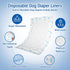 Pet Soft Disposable Dog Diaper Liners Booster Pads - Fit for Most Washable Dog Diapers & Dog Belly Bands Wraps, Ultra Absorbent for Marking, Incontinence, Female in Heat (Blue,XL-50)