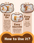 Female-60PCS, 360 Dono Disposable Dog Diapers Pull it Up Doggie Diapers for Female Dogs with Stretchy Waist, Doggy