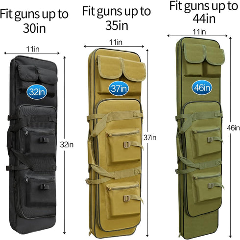 RUBY.Q Backpack, Rifle Bag, Tactical Long Rifle Portable Shotgun Case for Firearm Storage and Transportation, Suitable