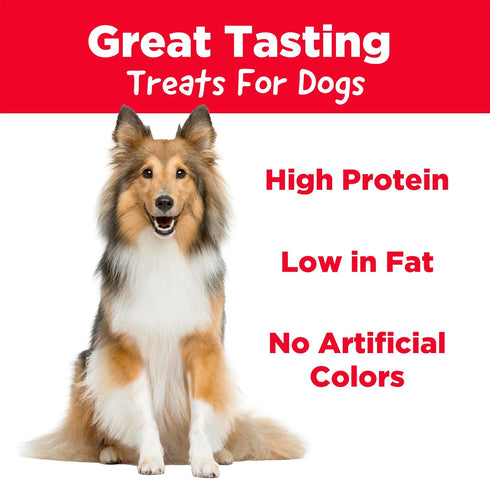Country 16 oz Kitchen Beef Jerky Tender Dog Treats, Made with Real Beef, High Protein, Low Fat, No Artificial Colors