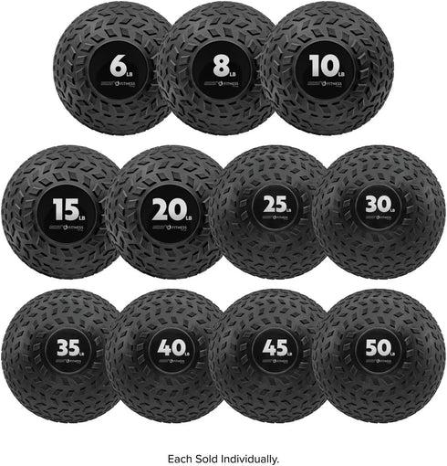 650 lb Champion Sports Rhino Fitness Slam Ball Sand-Filled, Bounce-Resistant Ball for Strength & Conditioning