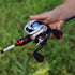 Sougayilang Baitcasting Reel - Lightweight Graphite Frame with 9 + 1 Anti-Reverse Ball Bearings