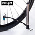 GIYO GM741 High Precision Portable Bike Pump with Gauge, 140 PSI, Universal Valve