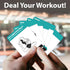 Palace Learning Yoga Pose Exercise Cards with Over 50 Poses for Workout Fitness, 2.5" x 3.5"