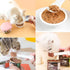 Cat Jar Opener, Comfortable and Convenient Cat Design Multifunction Pet Canned Spoon Cat Can Opener for Pet Food Can Supplies (White)