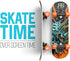 Rude Boyz 17" Micro Complete Skateboard - Maple Wood, ABEC 7 Bearings, Double Kick Concave for Kids Ages 2-5
