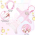 Nuanchu 3 Pcs Female Dog Diaper Sanitary Panties with Adjustable Suspender, Washable Reusable for Dogs in Heat