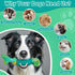 Dog Toys for Aggressive Chewers, Interactive Chew Toys for Large Dogs, Indestructible Squeaky Toys, Green
