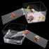 U0U 2 Pack Hermit Crab Water Tank,Hermit Crab Accessories Hermit Crabs Cage