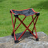 GALPADA Portable Folding Stool Multipurpose Large Outdoor Camping Chair Foldable Fishing Stool Non-Slip Lightweight